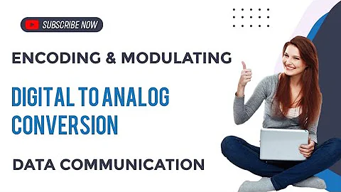 Digital to Analog conversion|ASK|FSK|PSK|QAM|Data communication and optical fibers