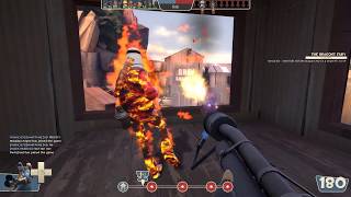 Team Fortress 2 Pyro Gameplay