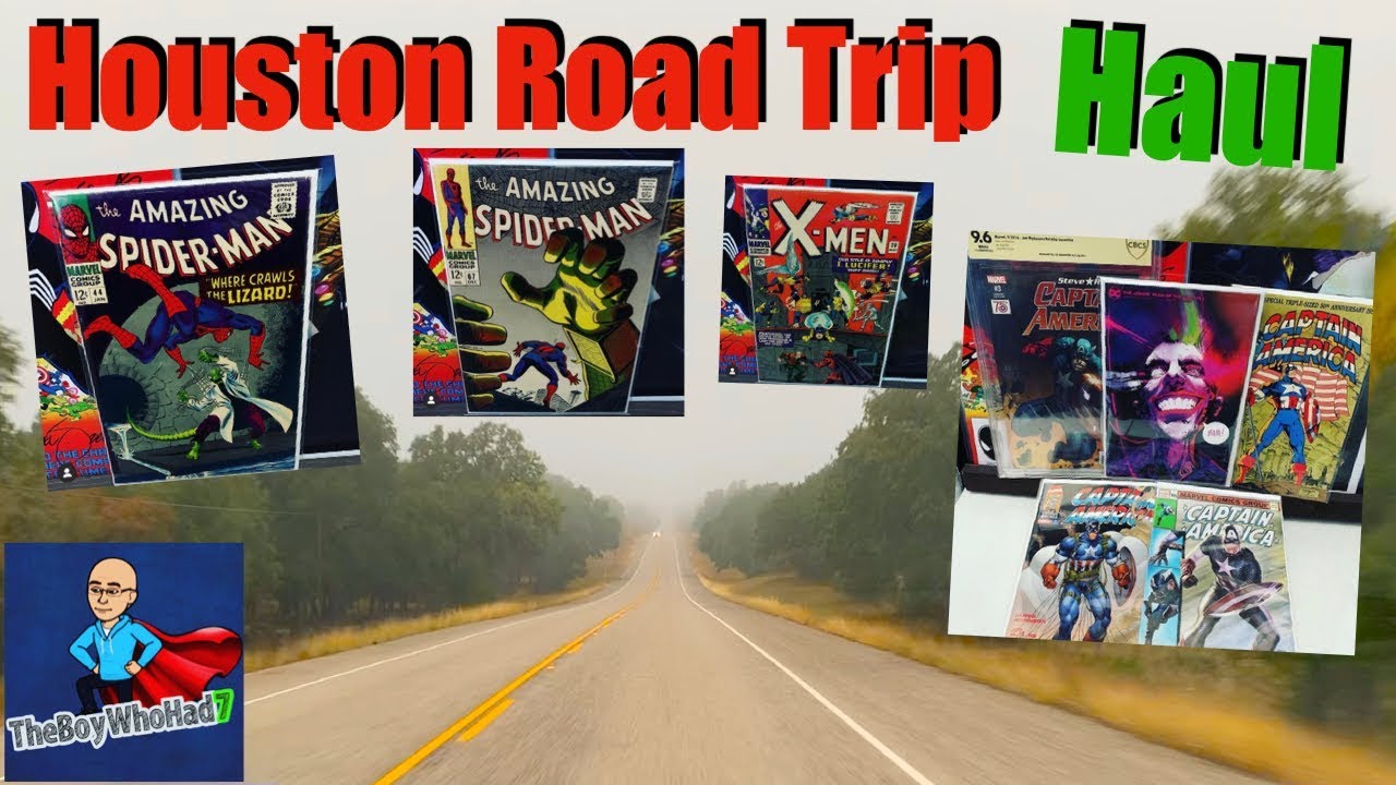 Houston Road Trip! Comic Book, Funko Pop, Statue Haul and More!