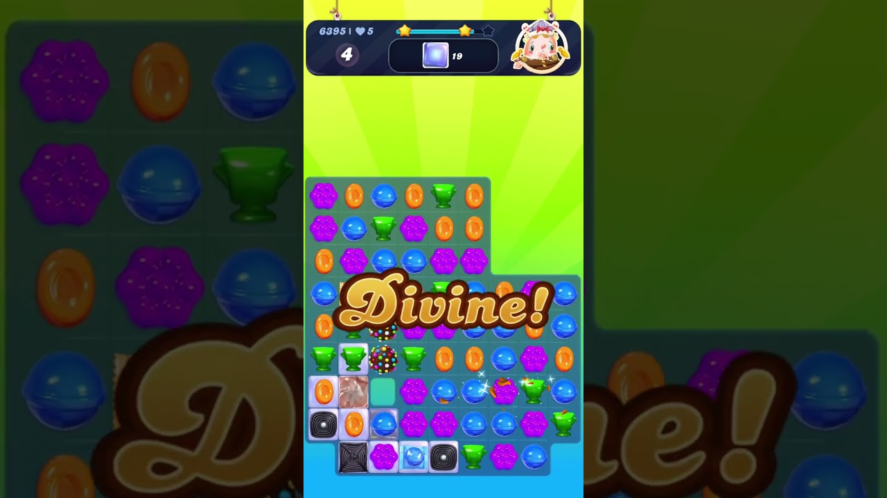 Candy Crush Saga Level 6395 | No Boosters