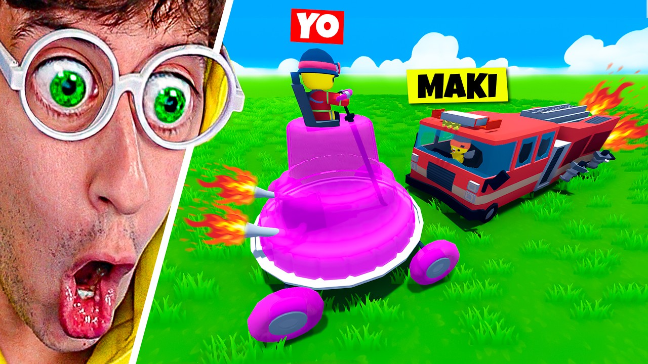 CARA a CARA 99.999% TROLL 😂!! (Coches Hackeados 😈) - Wobbly Life #246