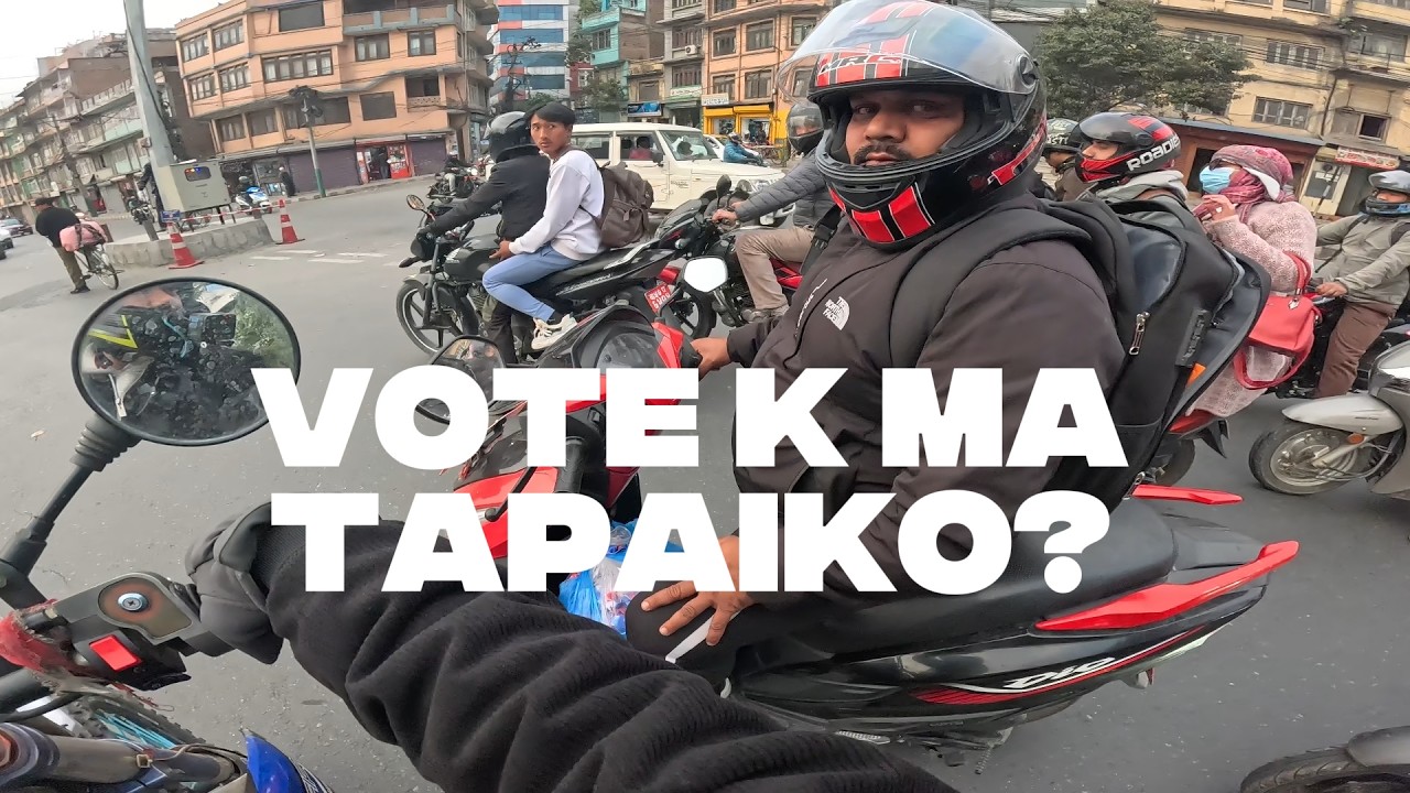 🔔 ma VOTE halna sikaudai.....