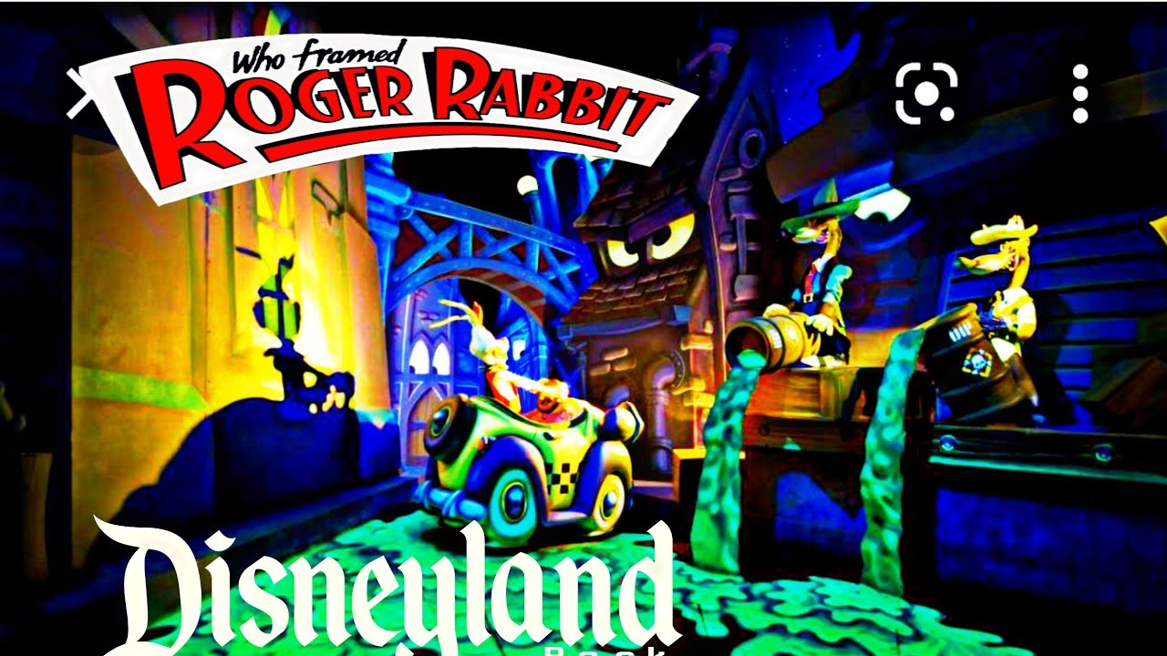 ROGER RABBIT RIDE IN TOONTOWN DISNEYLAND - YouTube