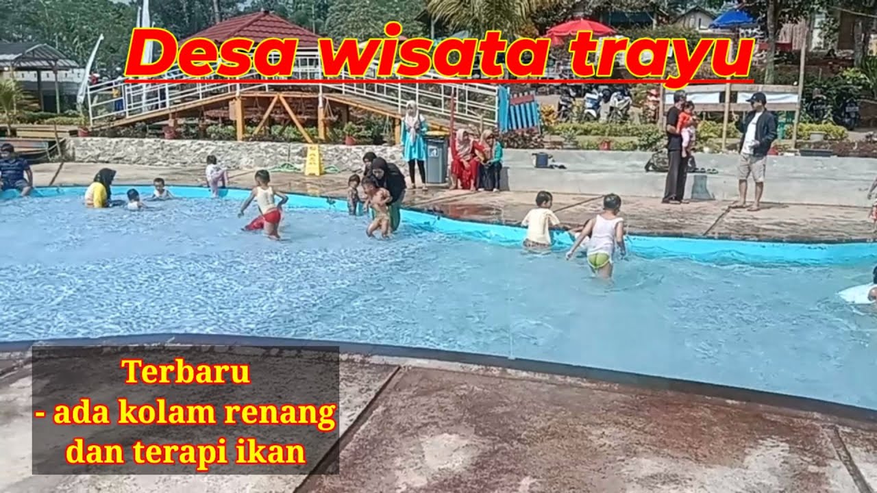 WISATA DESA TRAYU KENDAL TERBARU ADA TERAPI IKAN DAN KOLAM RENANG
