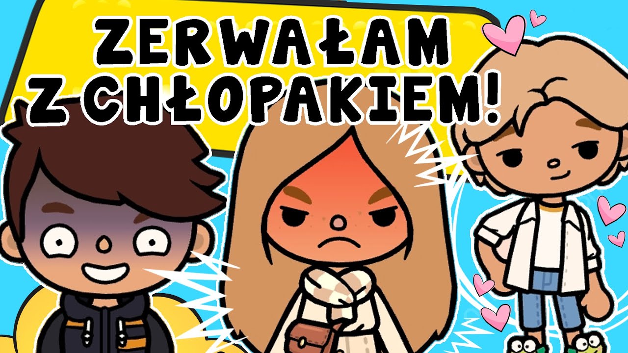 ZERWAŁAM Z CHŁOPAKIEM 😡 NIENAWIDZĘ GO ‼️TOCA LIFE WORLD HISTORYJKA 😪 TOPIK I TOPCIA