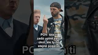 táta a úkoly😂 #cz #czech #film #jackpot #třitygři #kozub #cuba #sranda #srandamusibyt #fyp #foryou