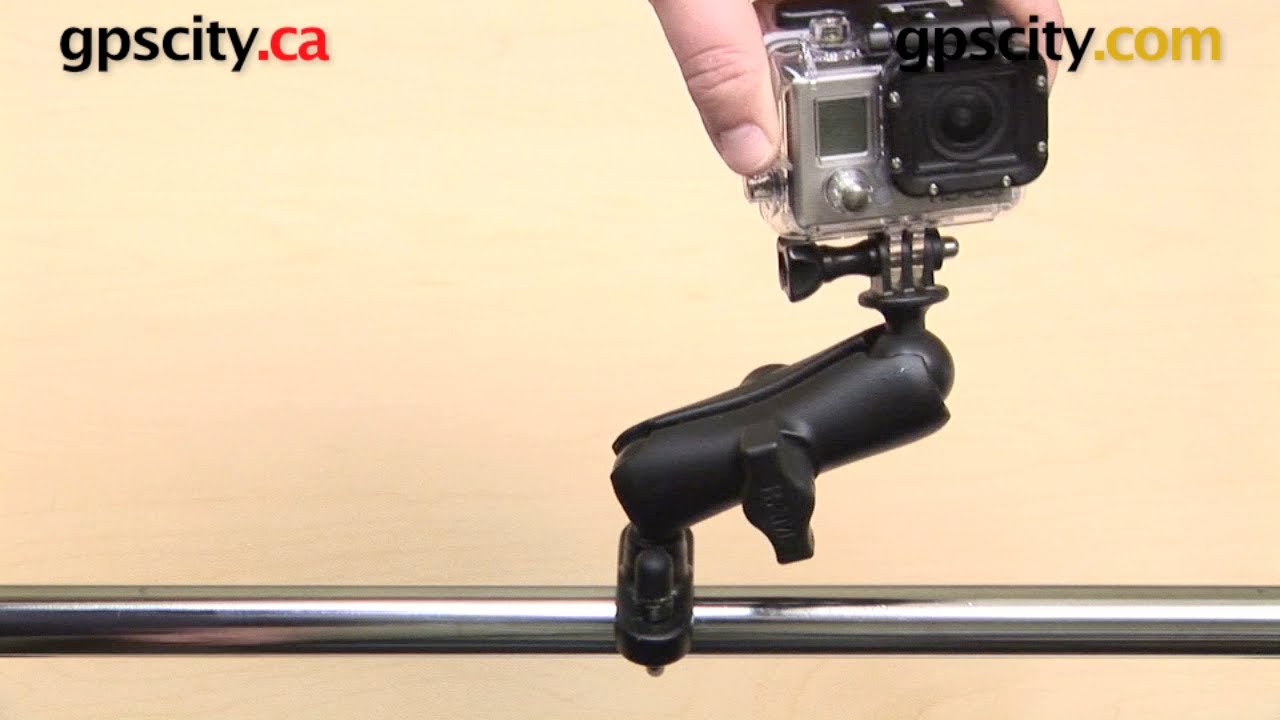 RAM Mount GoPro HERO Zinc UBolt Handlebar Mount Overview (RAMB149Z