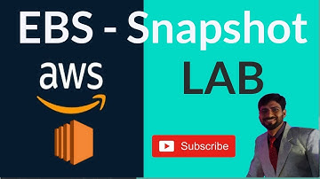 EBS Snapshot LAB: Create AMI From Snapshots with Technology Crunch