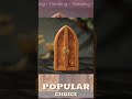 Wooden Catholic Triptych of Christ Triumphant with Mary, Joseph, and Angels Religious Gifts Woode...
