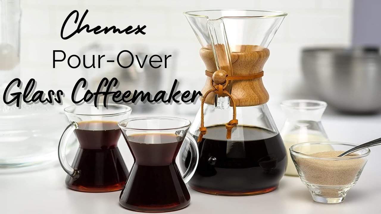 Chemex PourOver Glass Coffeemaker Classic Series 6Cup, 52 OFF
