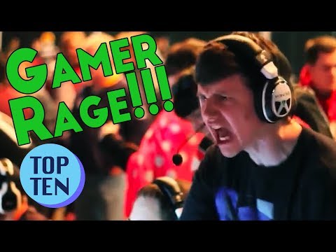 Top 10 Shocking Times Gamers Rage Quit 
