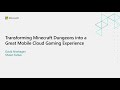 On Minecraft Dungeons' Xbox cloud streaming success with David Nisshagen