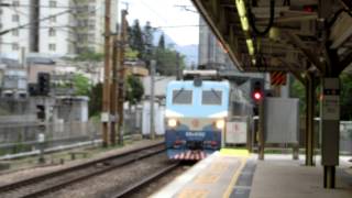 {ICTT} SS8 0192 hauling Z818 Guangzhou Through Train passing MTR Fanling Station