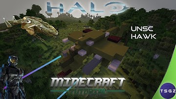 UNSC Hawk | Minecraft Halo tutorial
