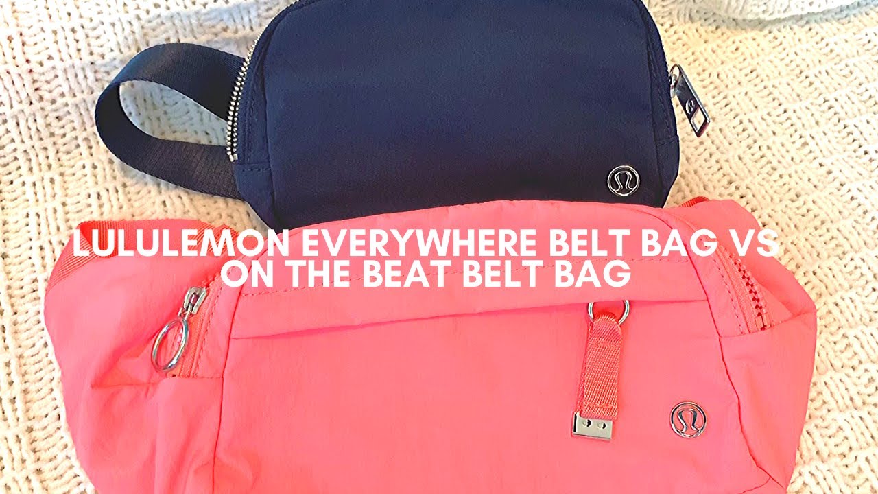everywhere belt bag lululemon black