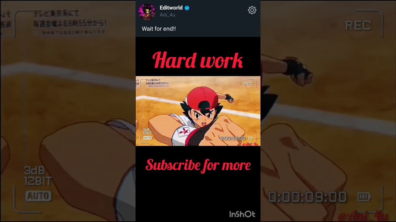 Ash's hard work pays off in the end😈ash attitude