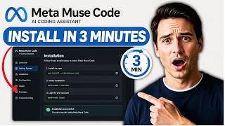 How to Install Meta Muse Code in 3 Minutes (2026 Step by Step Guide)