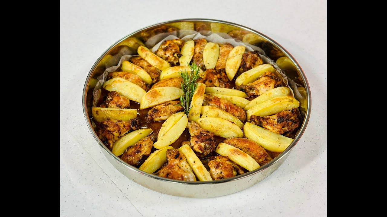 Shije Shtëpie - Krahë pule të pjekura me patate nga Znj. Vjollca - Tv Klan