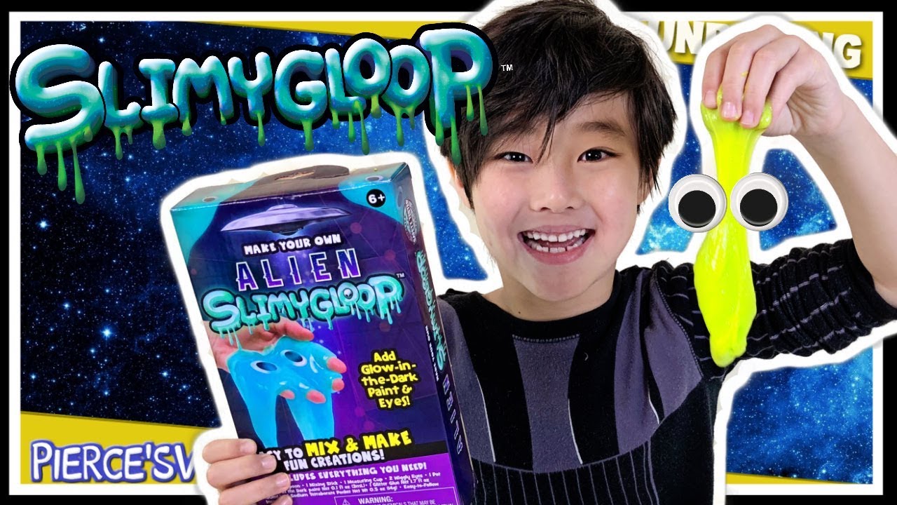 How to make Star Wars Slime Ghostbusters green slime Glow in the Dark ...