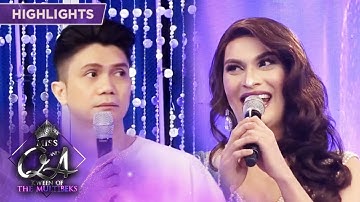 Vhong is envy with Miss Q&A Maria Patricia