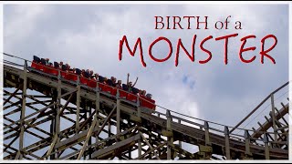 History of Le Monstre roller coaster at La Ronde | Birth of a Monster