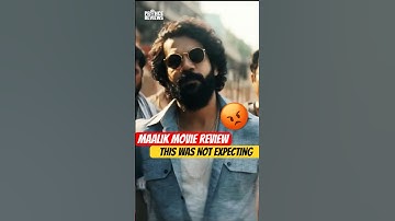 Maalik Movie Review - Biggest Flop Of Rajkumar Rao ? 😱 #rajkumarrao #maalik #bollywood #shorts