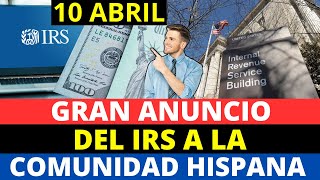 Gran Anuncio del IRS a la Comunidad Hispana | Howard Melgar