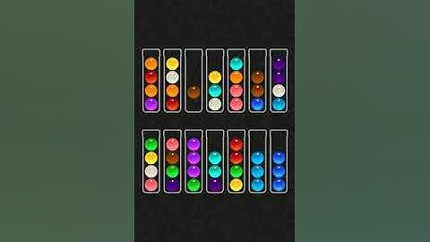 Ball Sort Color Water Puzzle Solution Level 691