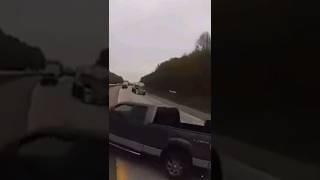 Truck Crash With Pickup Towing Razor