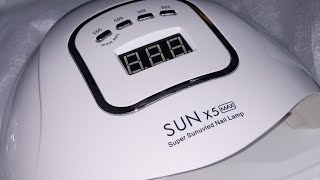 RESEÑA LAMPARA UV/LED 150W | SUN X5MAX