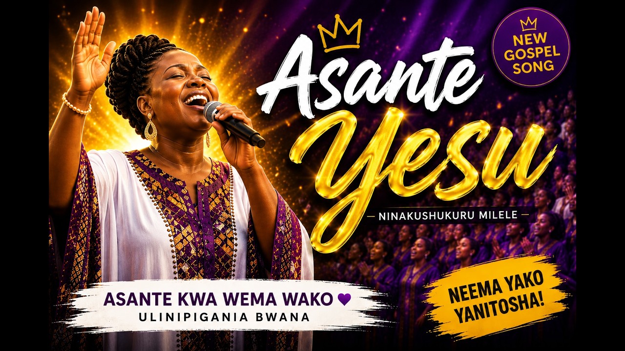 ASANTE YESU ️ Swahili Worship & Thanksgiving Song - YouTube