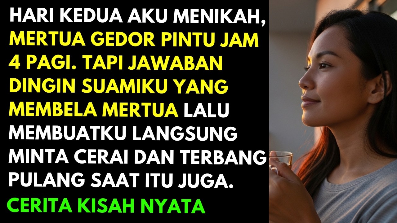 Hari Kedua Menikah Langsung Cerai! Aku Tidak Sudi Jadi Budak Mertua