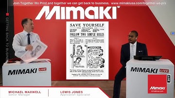Mimaki LIVE: Let