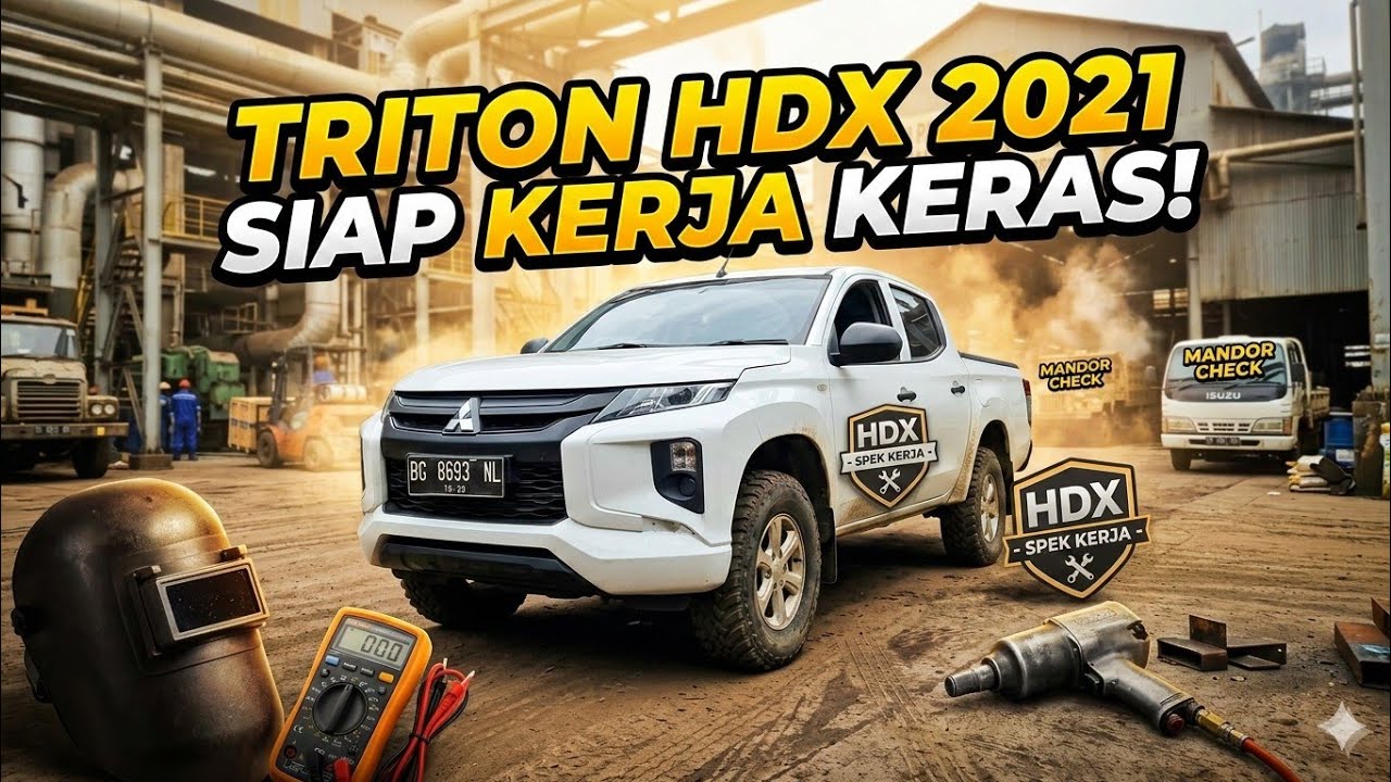 Dijual: Triton HDX 2021 kondisi siap pakai