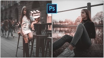 Soft Brown Color Grading Tutorial Photoshop 2020