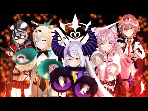 「ホロライブ」　キッカイケッタイ　秘密結社holoX　「MMD」