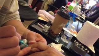 How To Paint Mood Color Gel Polish