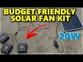 Best solar fan kit 2023 easy setup and budgetfriendly ankway diy