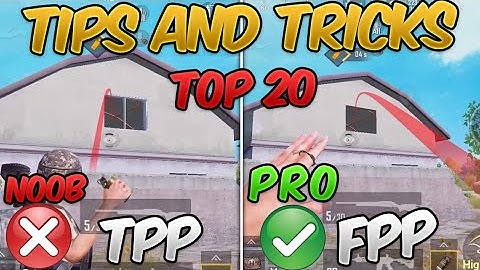 TOP 20 tips & tricks in PUBG mobile that everyone should know (from Noob to Pro) guide #1
