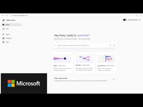 Copilot Studio Product Tour