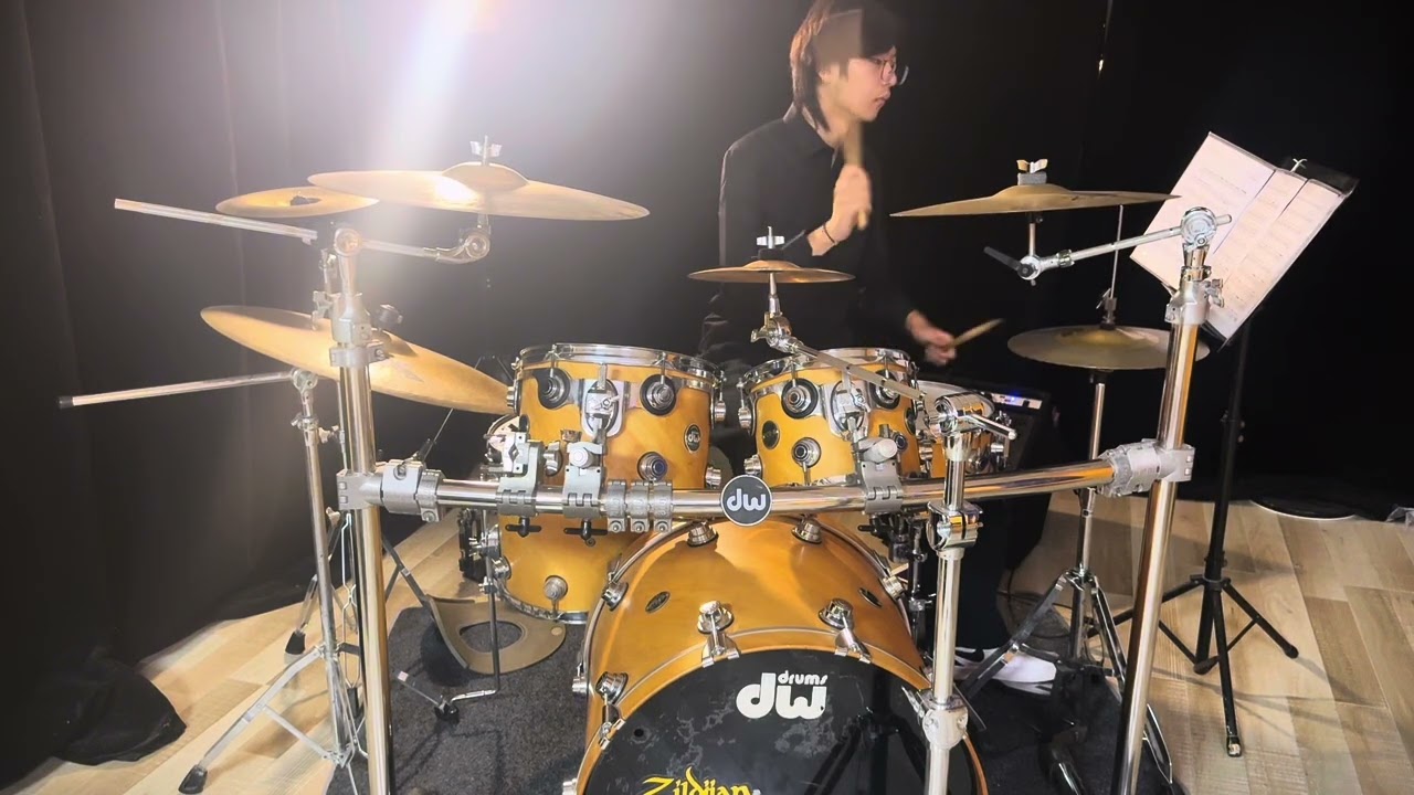 Drum kit solo piece ‘Mind the gaps’ from RLS Level 8 exam. Performance by Taiyu Chen 