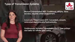 automobile mechanics Module 5 Automotive Transmission Systems – Manual and Automatic