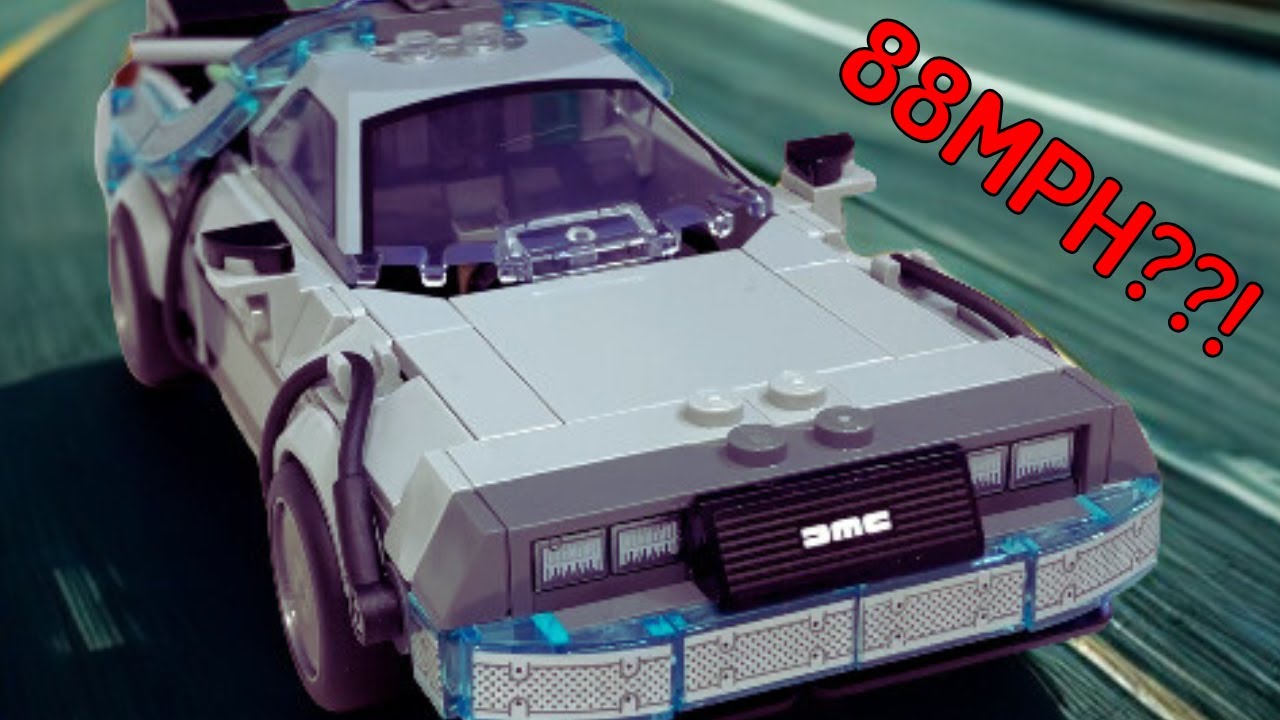 Когда этот набор LEGO разгоняется до 130 км/ч | Скоростная сборка машины времени из фильма «Назад...
