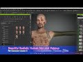 Realistic human skin and makeup for character creator 3 the wow character factors