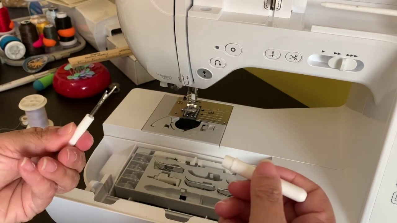 Как чистить и обслуживать швейную машину Brother SE 1900! Шитьё для начинающих!
