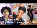 VLOGMAS EP 7: FULL GET READY WITH ME! HAIR + MAKEUP + OUTFIT + FRAGRANCE to Stunt on First Lady💋