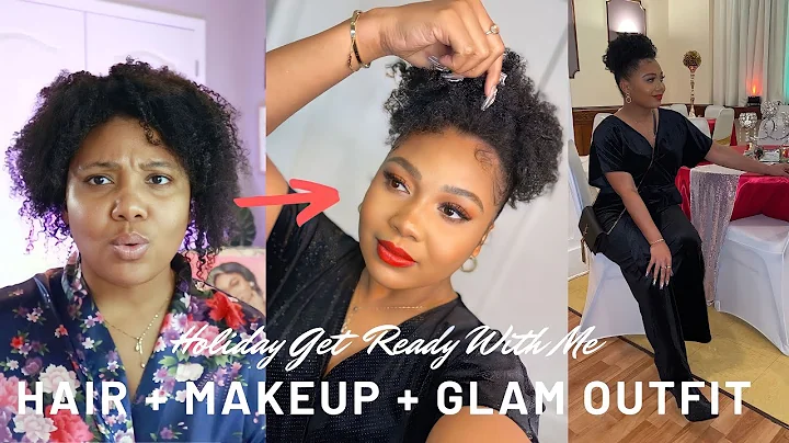 VLOGMAS EP 7: FULL GET READY WITH ME! HAIR + MAKEU...