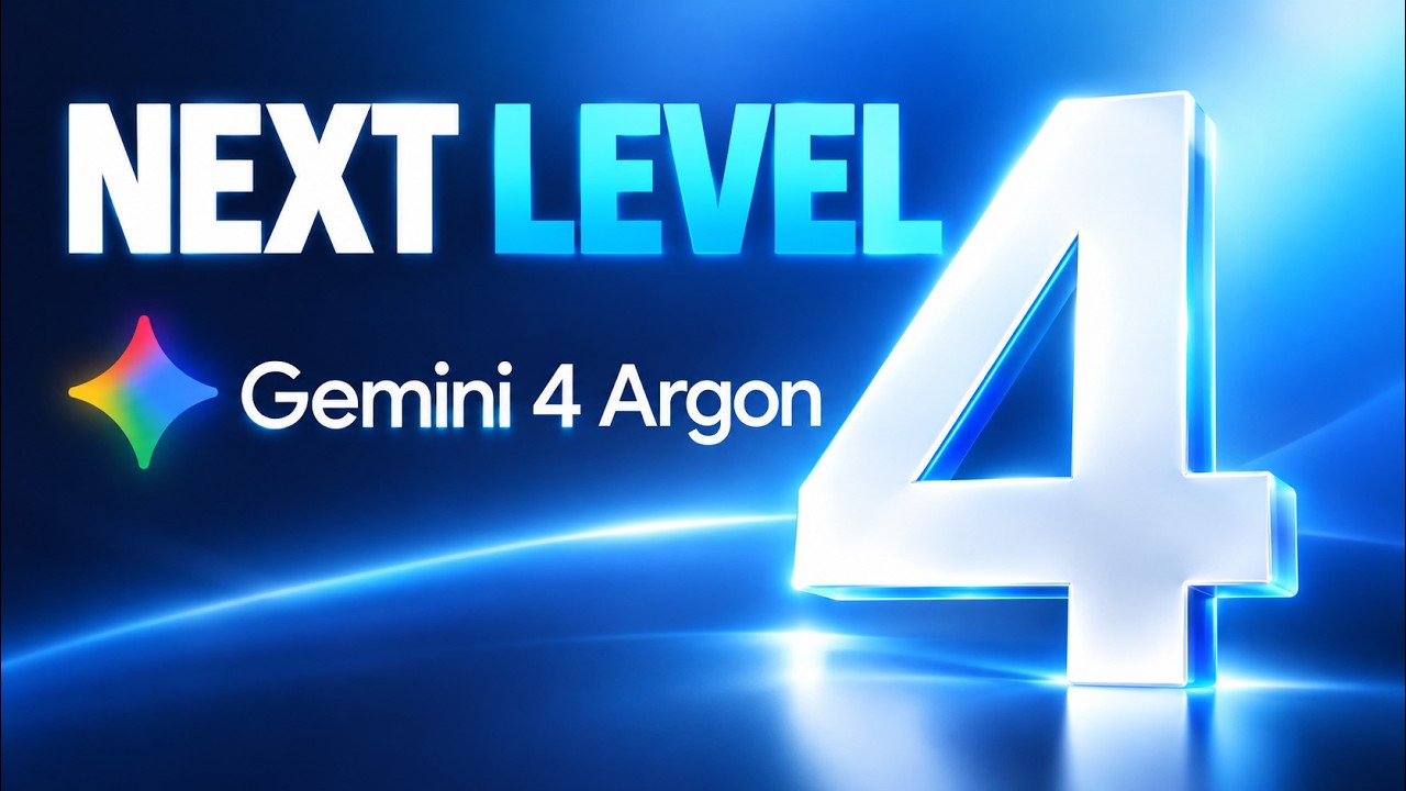 Google's Gemini 4 Argon AI is ABSURD!
