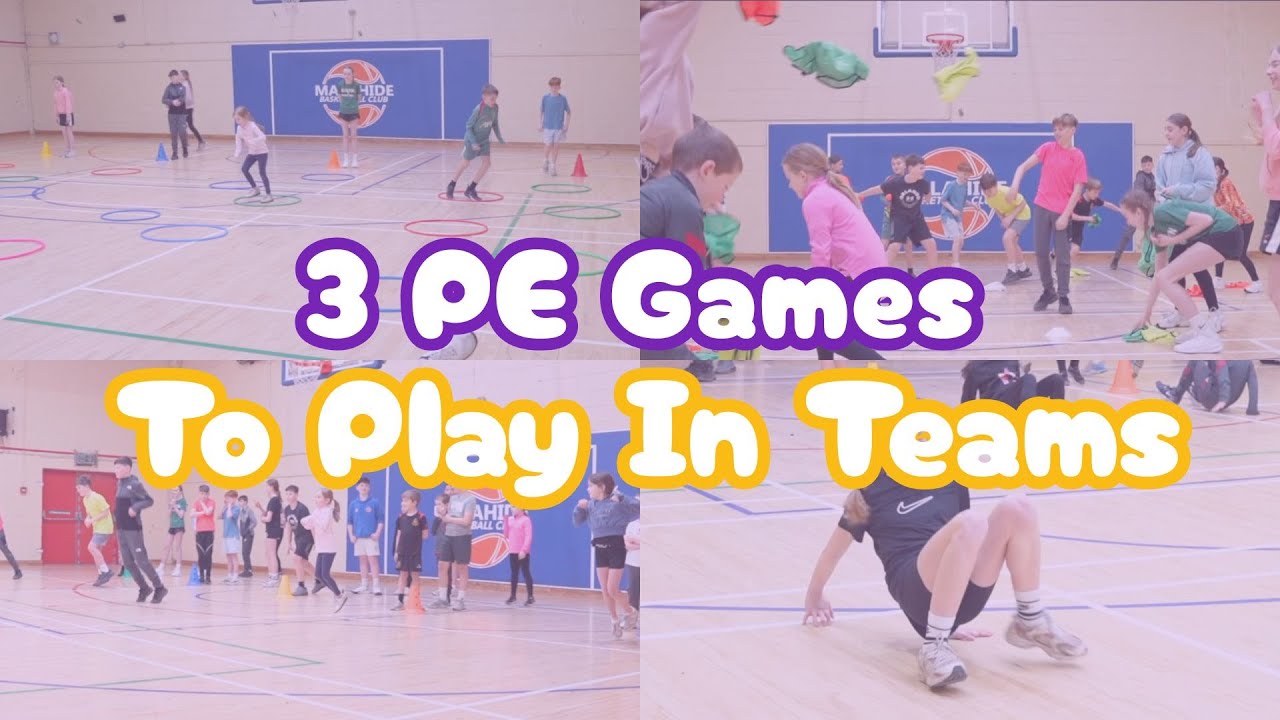 3 PE Games to Play in Teams by Daly Exercise