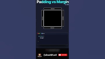 Padding vs Margin Css property #shorts #viral #trending #webdesign #coding #html5css3